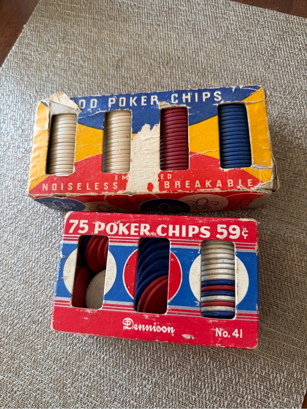 Vintage Poker Chips